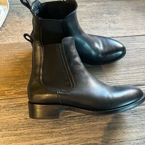 Thursday Boot Company Black Leather Ankle Booties
